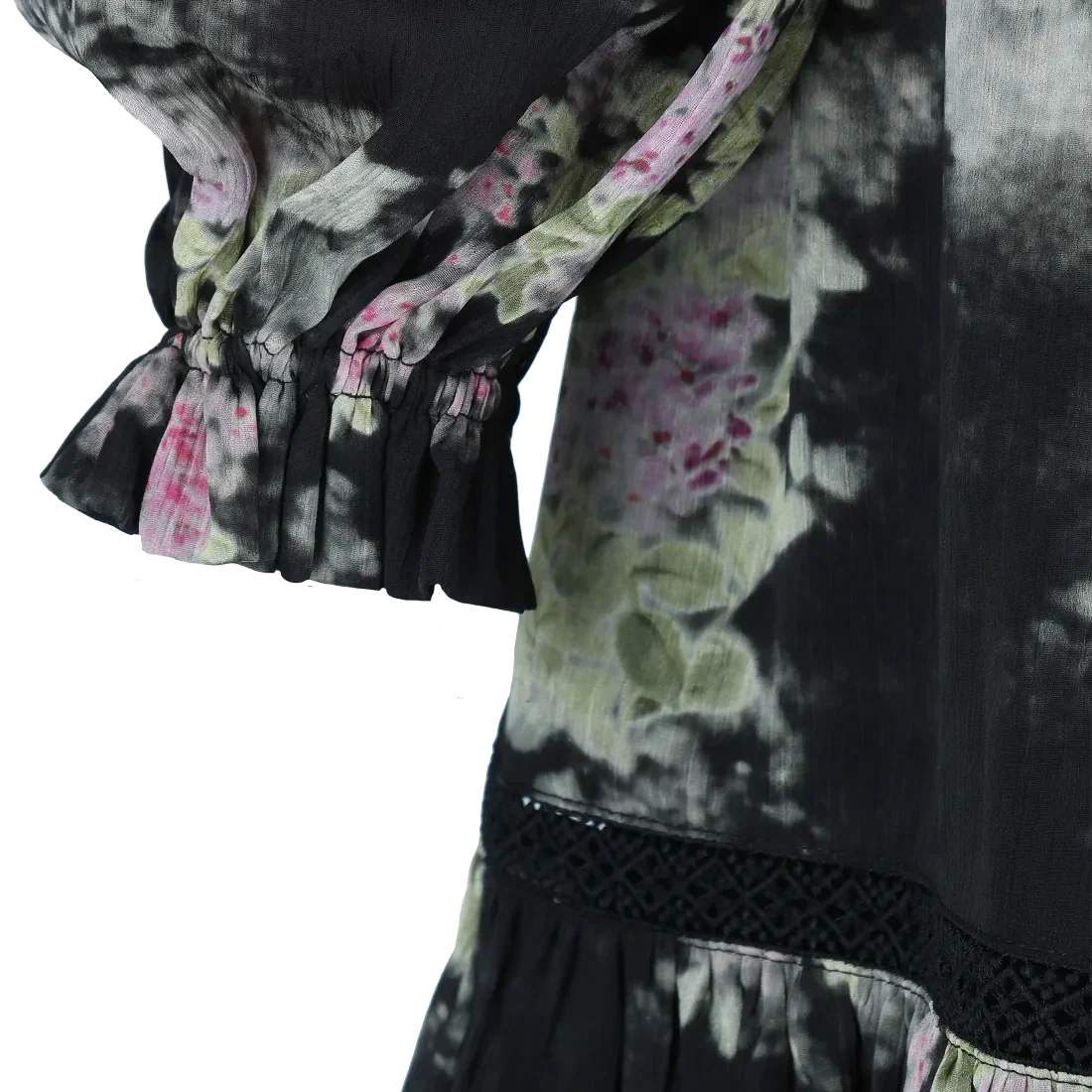 Guro maxikjole - Svart - Image 13