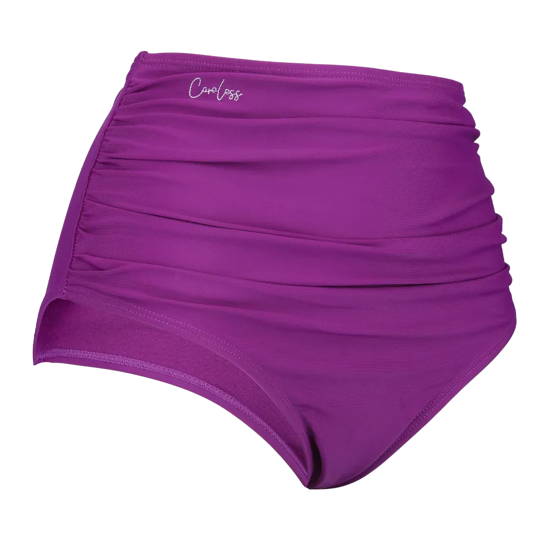 High waist bikinitruse - Mørkelilla