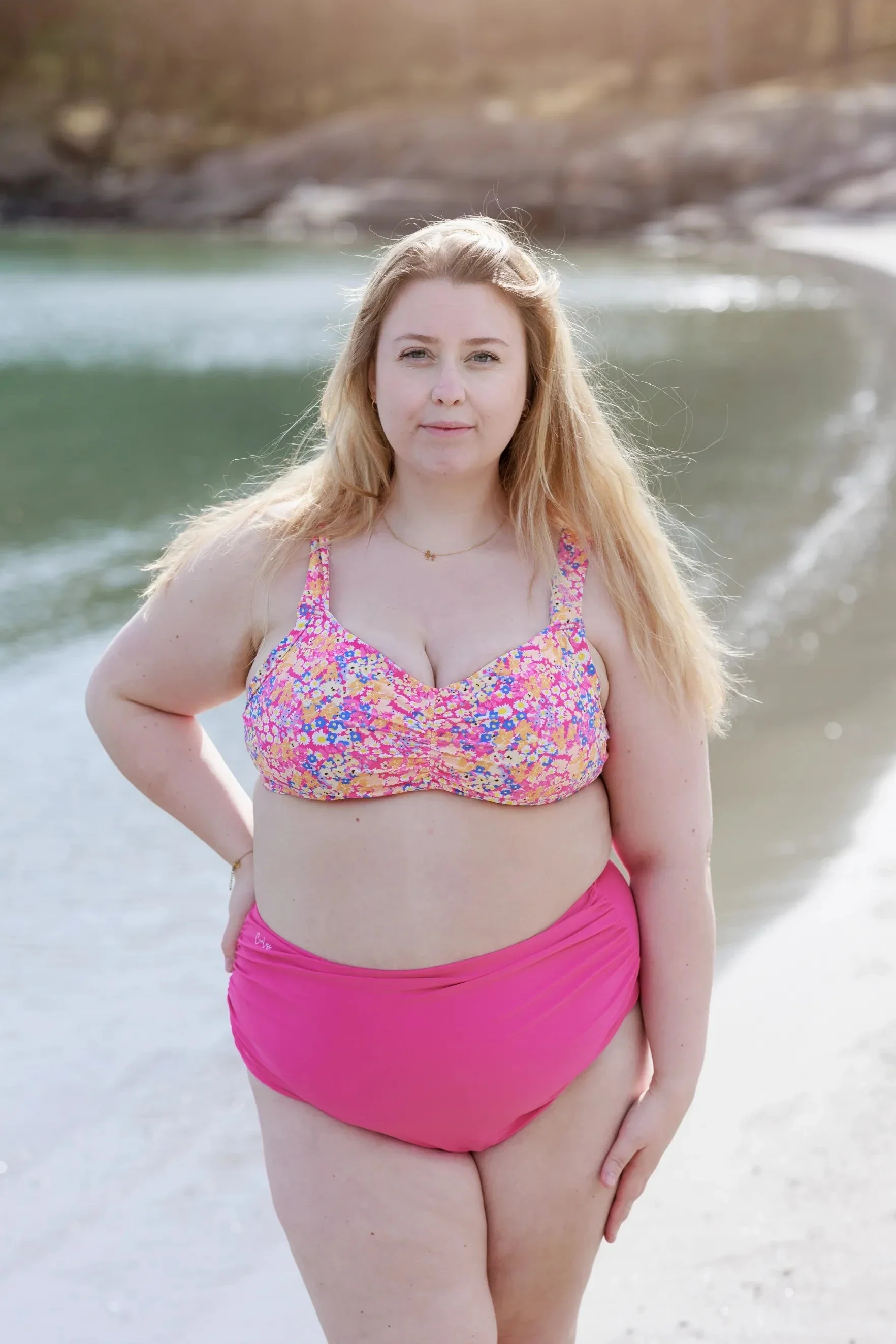 High waist bikinitruse - Rosa - Image 9