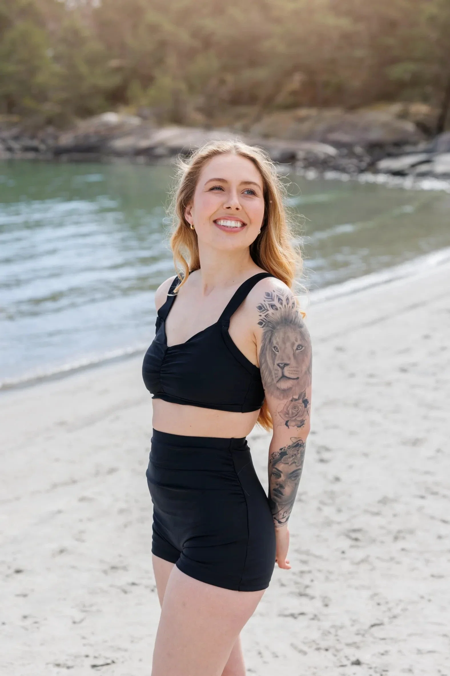 Hipster bikinitruse - Svart - Image 11