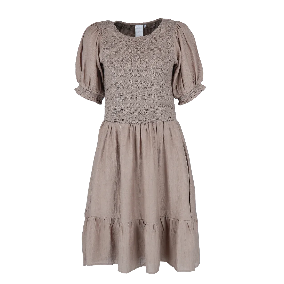 Indie kjole - Beige - Image 7