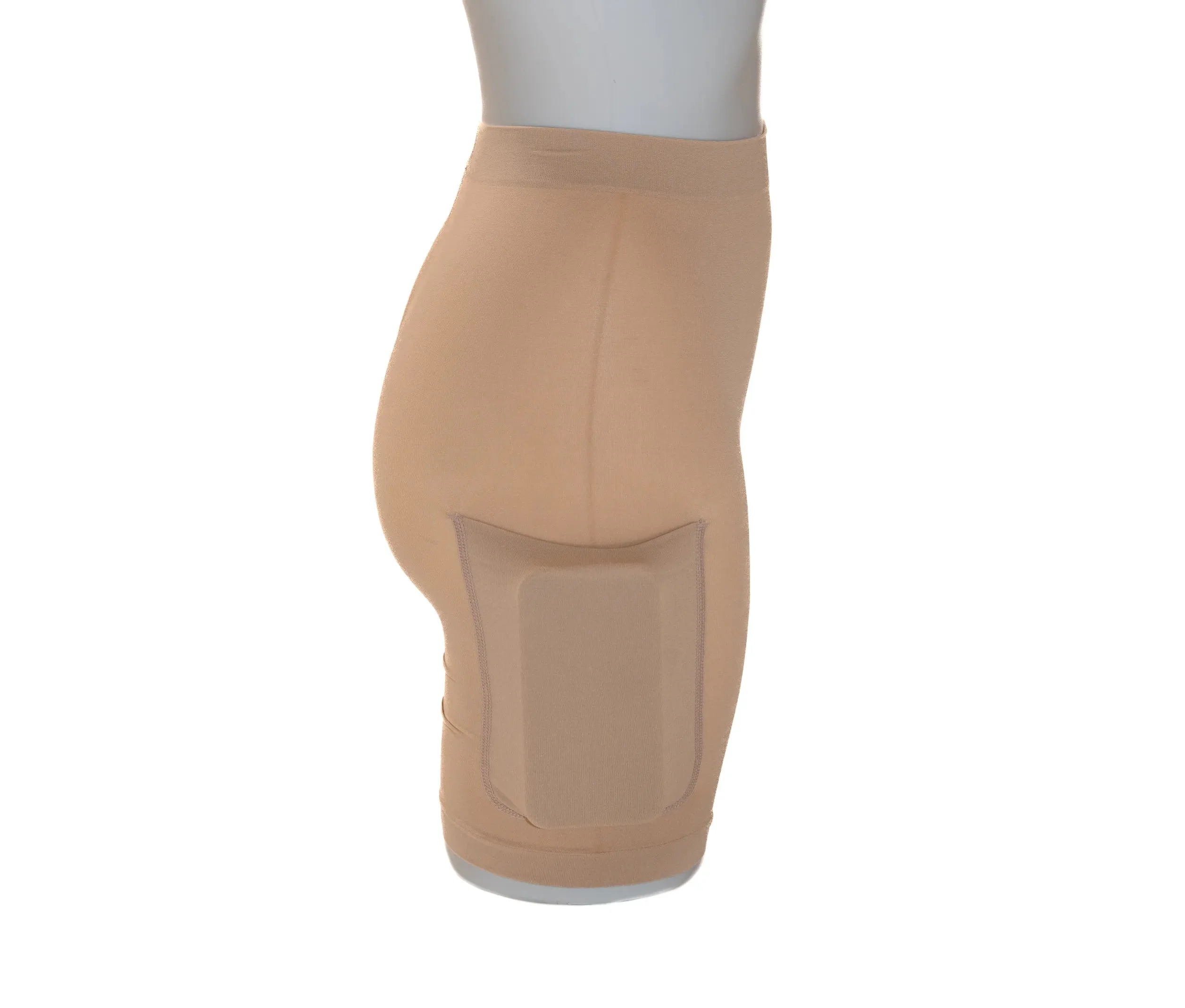 Innershorts med lomme - Beige - Image 8