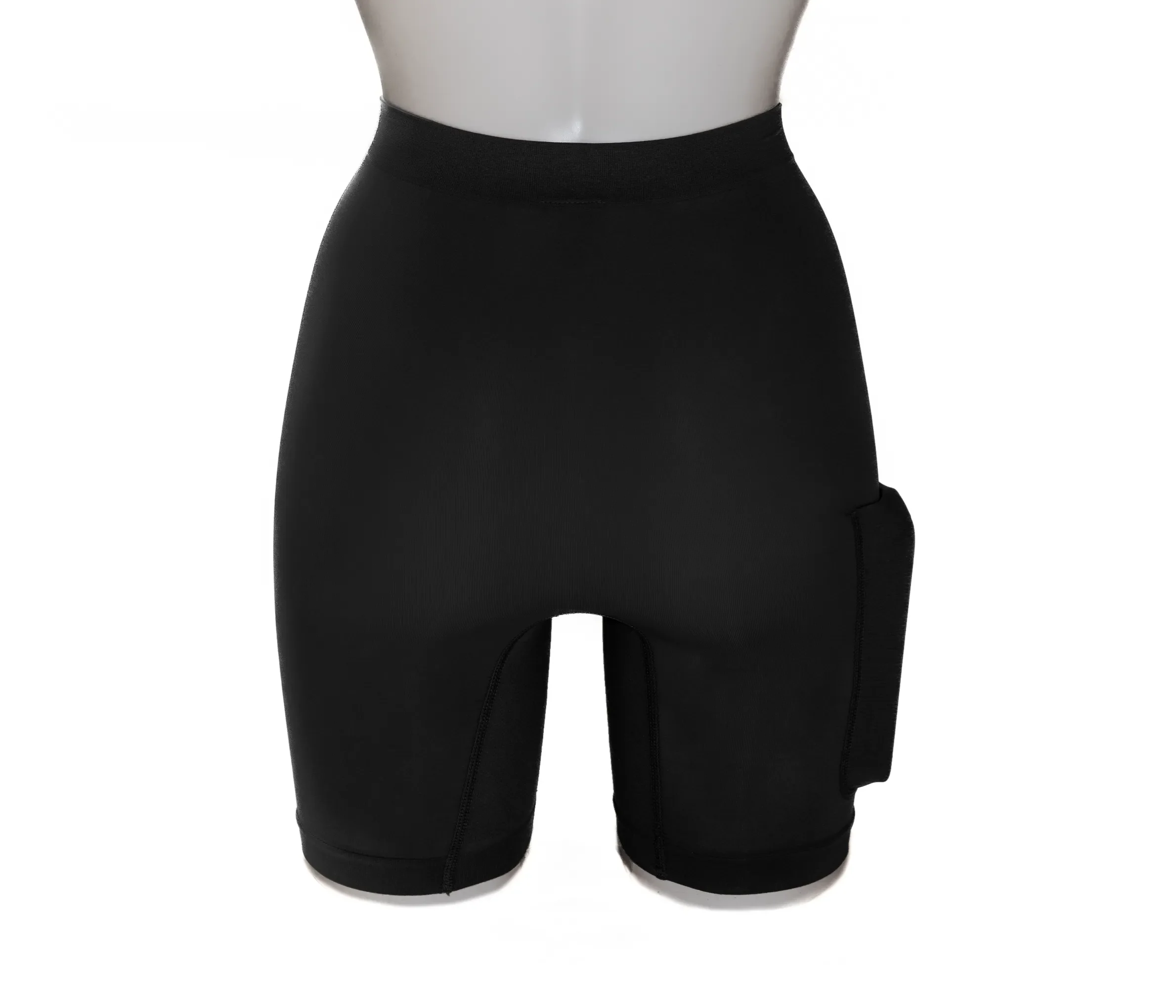 Innershorts med lomme - Svart - Image 4