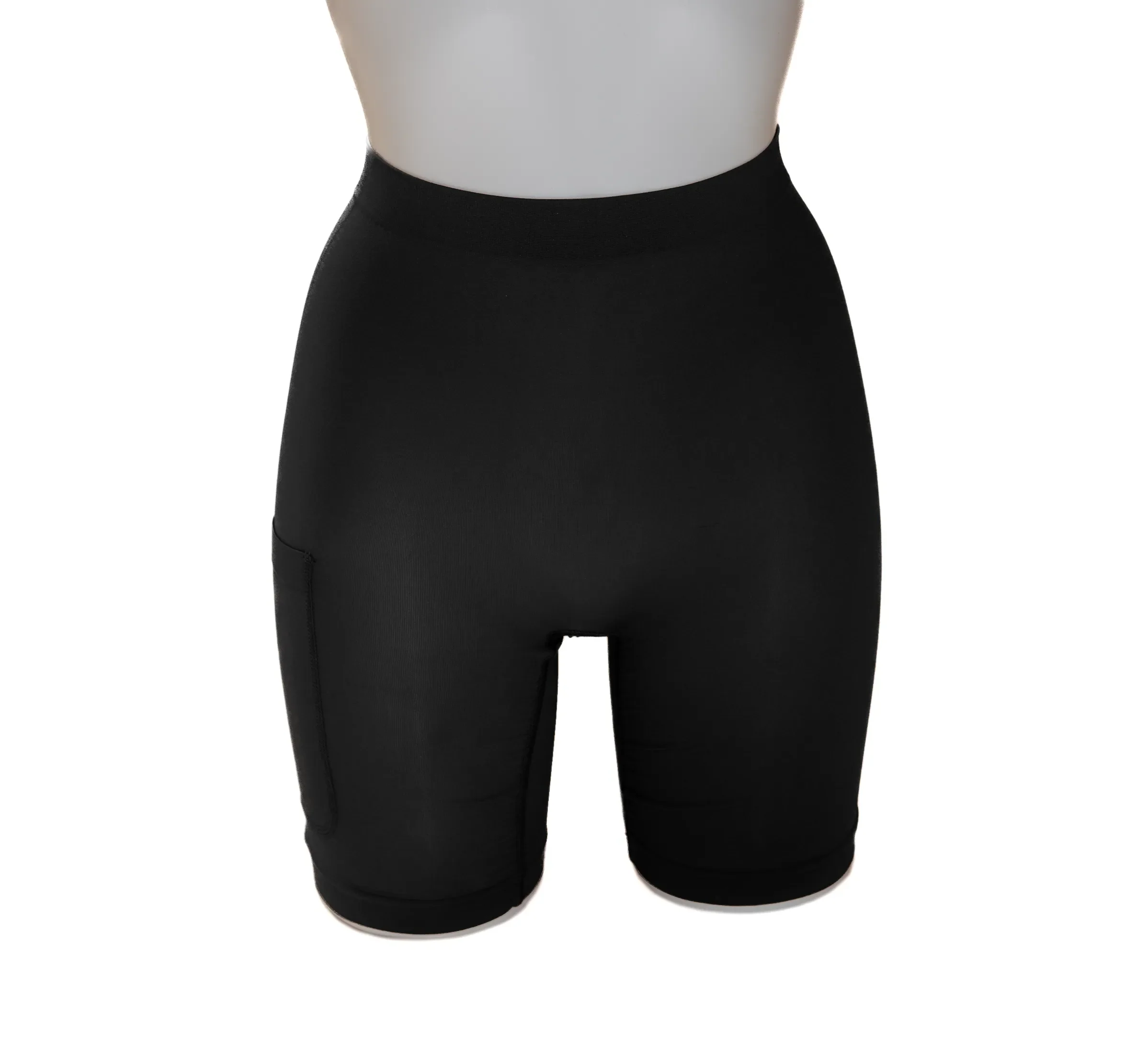 Innershorts med lomme - Svart - Image 5