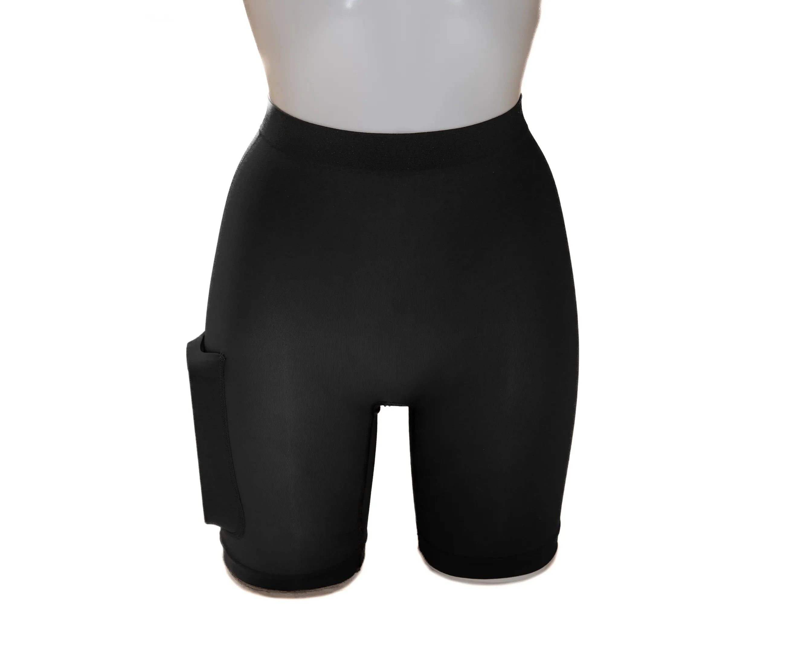 Innershorts med lomme - Svart - Image 7