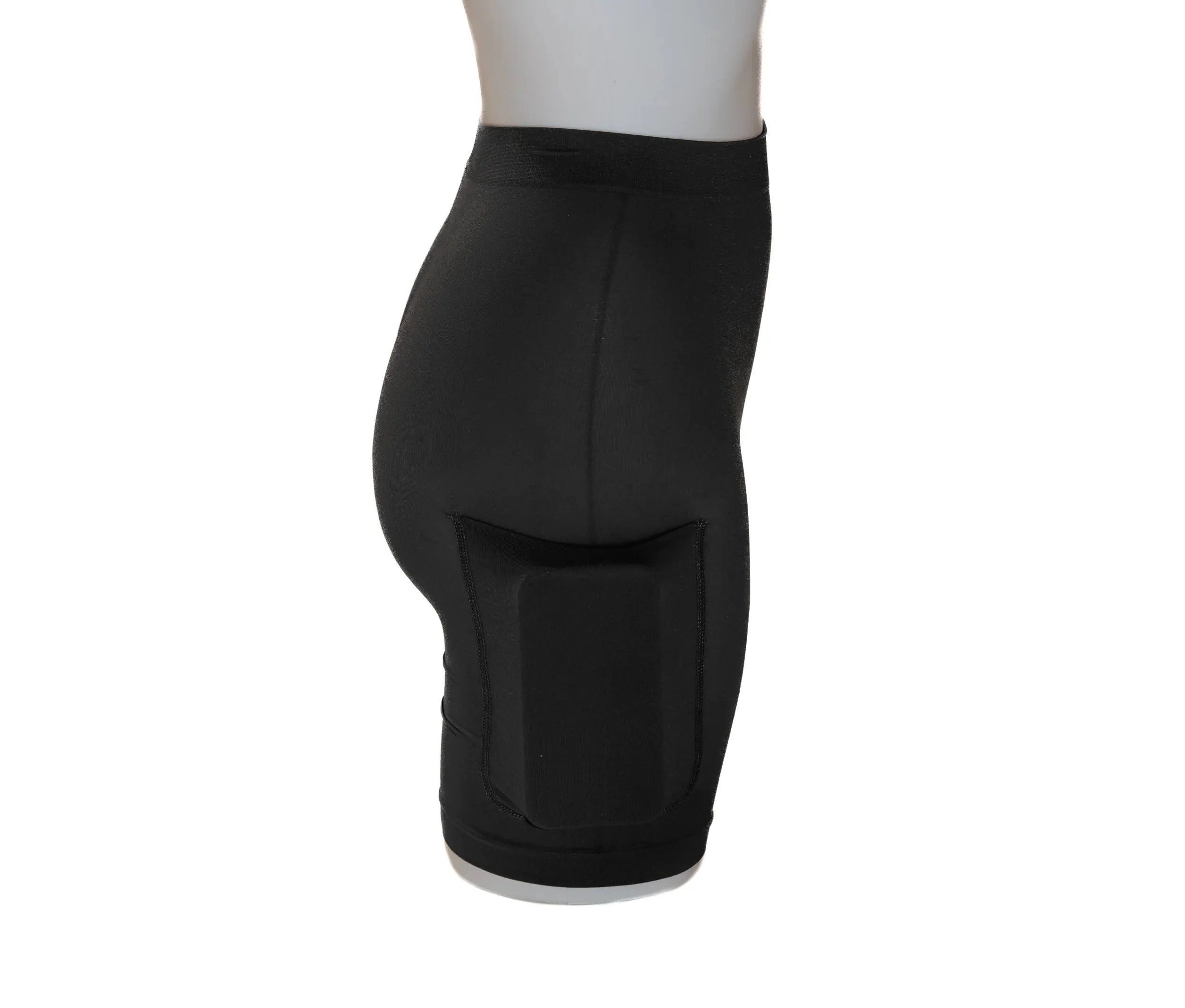 Innershorts med lomme - Svart - Image 9