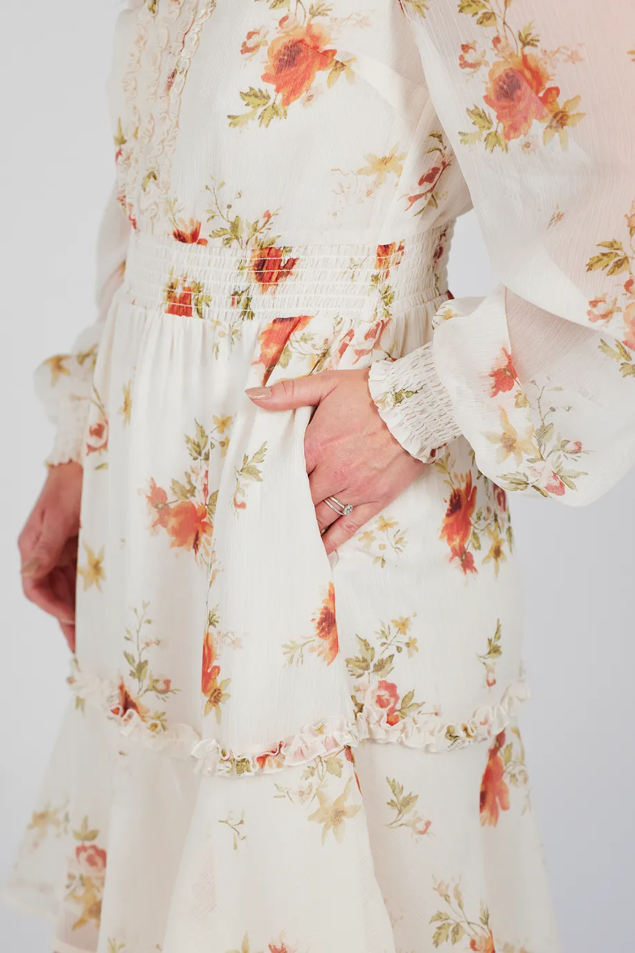 Julia kjole - Offwhite - Image 6