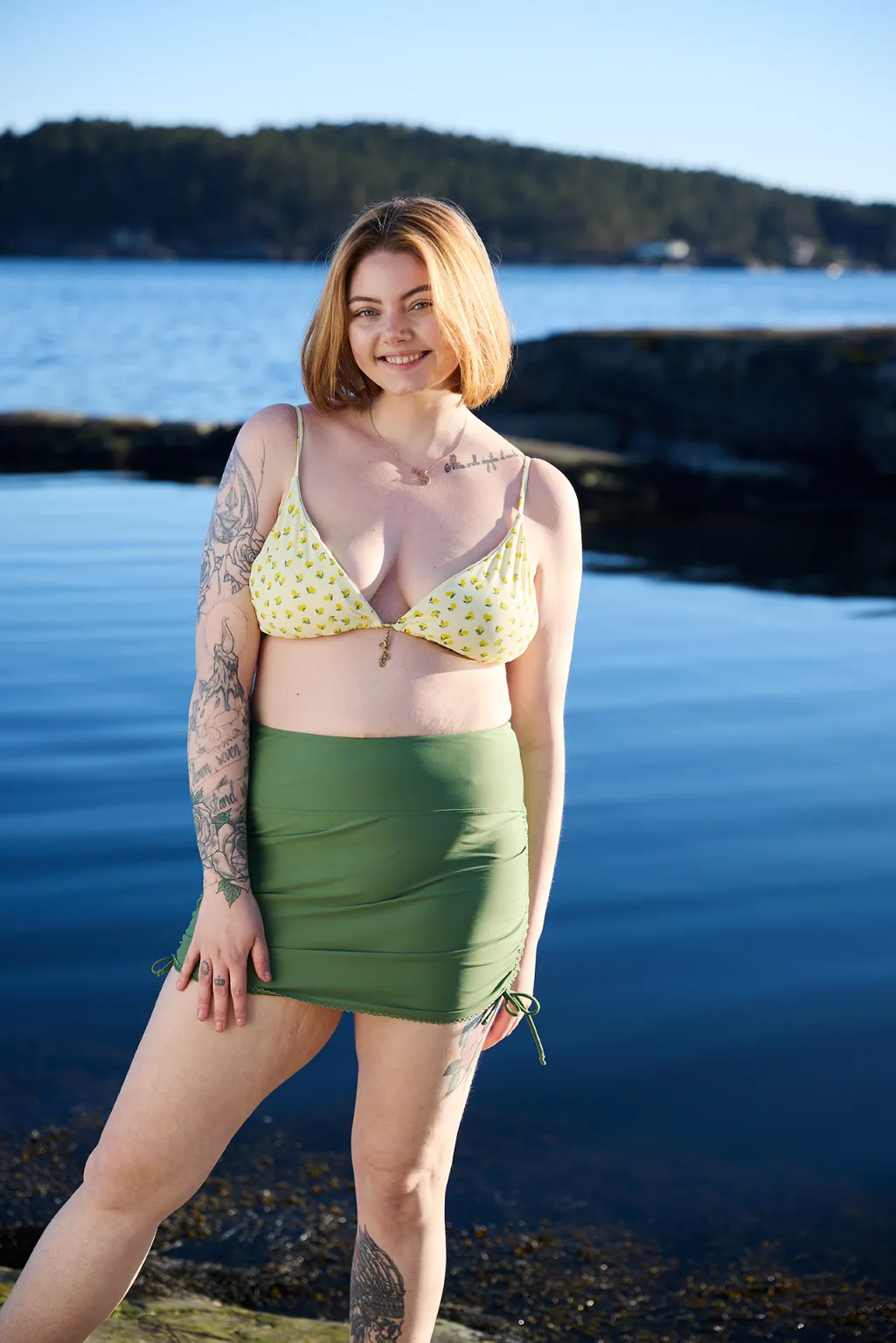 Kailua skjørt - Grønn - Image 2