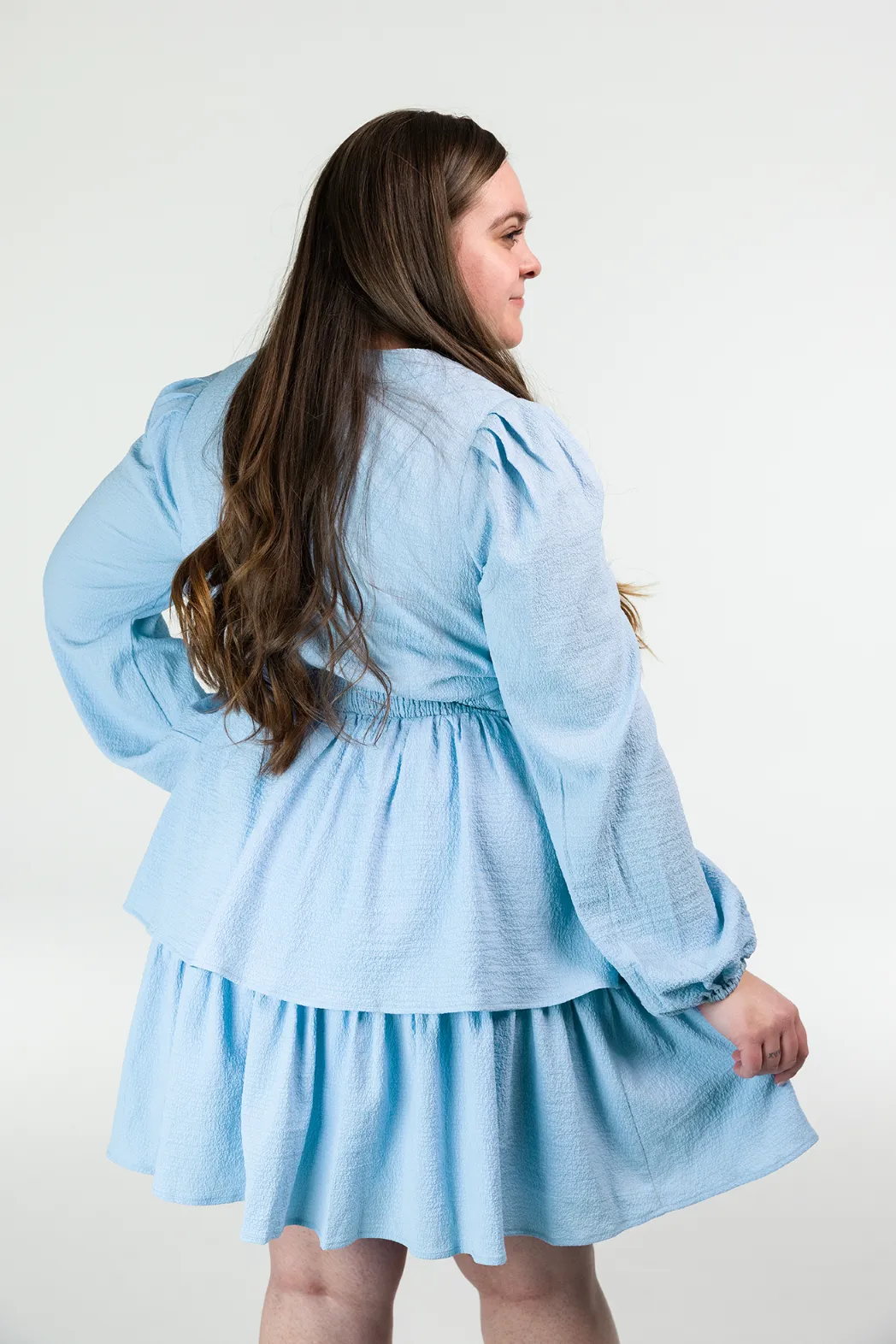 Kaja kjole - Lys blå - Image 4