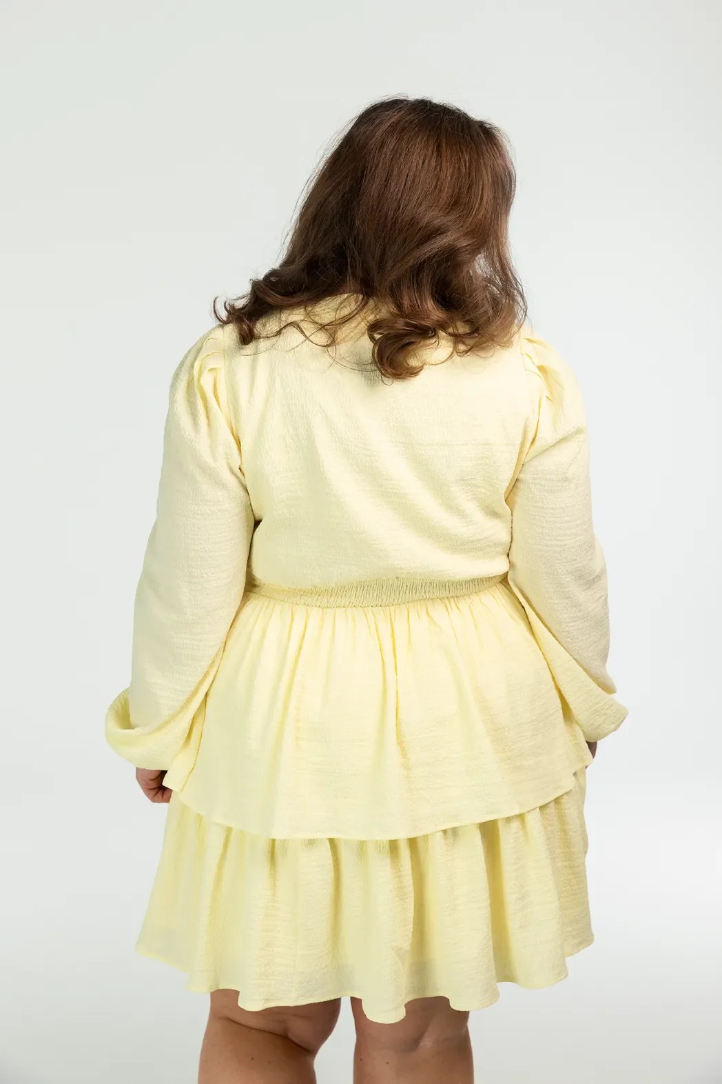 Kaja kjole - Gul - Image 4