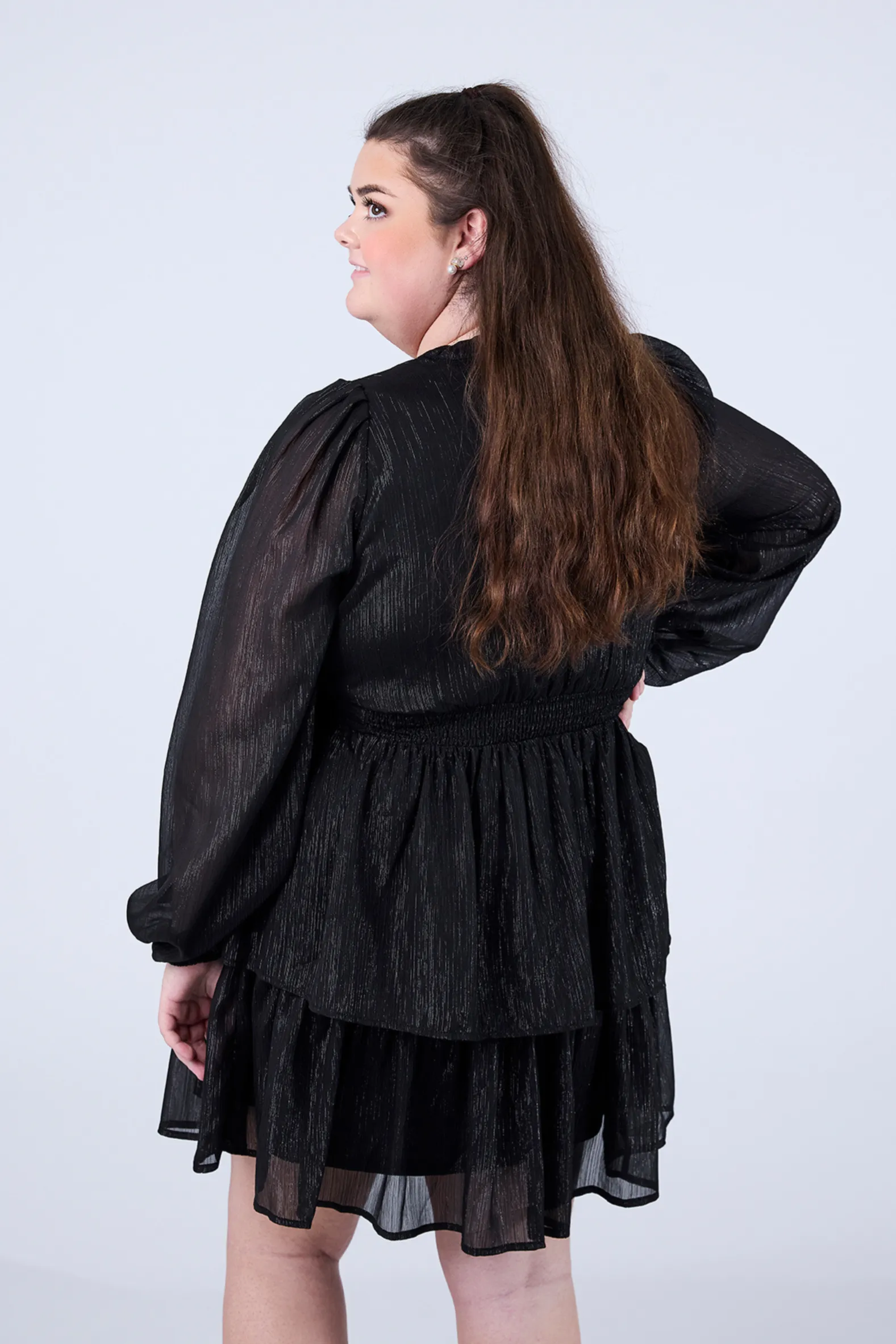 Kaja kjole - Svart - Image 6