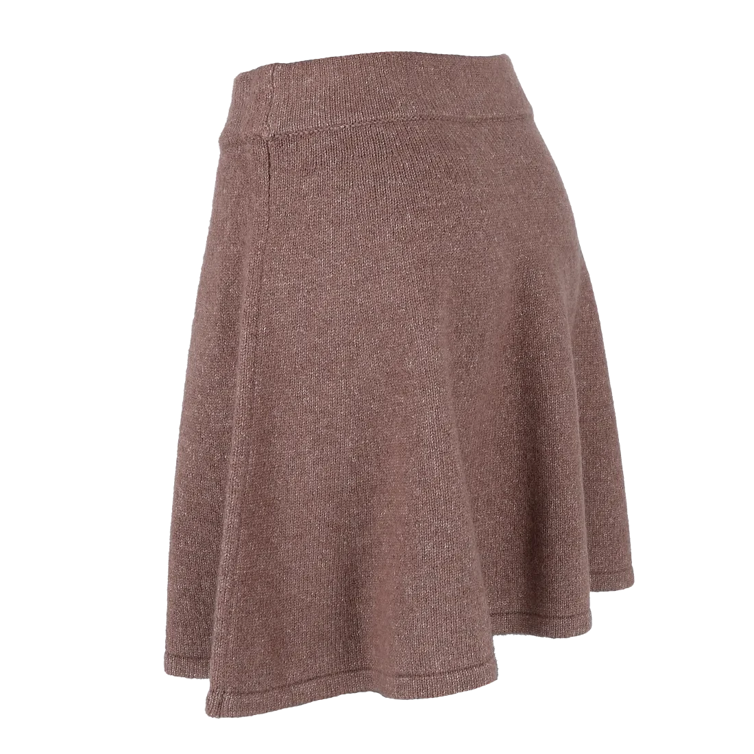 Kathrine Strikk A-Line Skjørt - Brun - Image 8