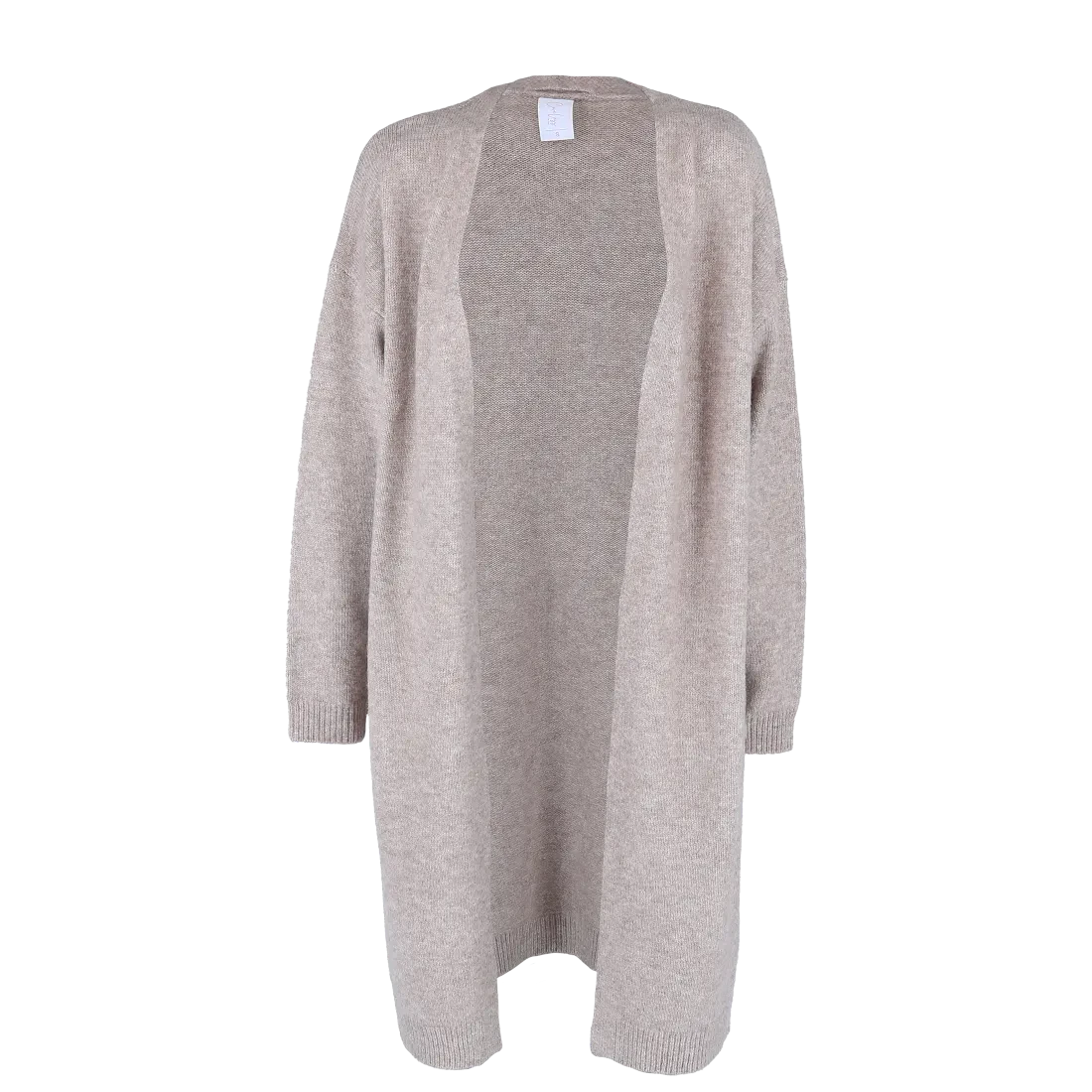 Kathrine Strikk Lang Cardigan - Beige - Image 6