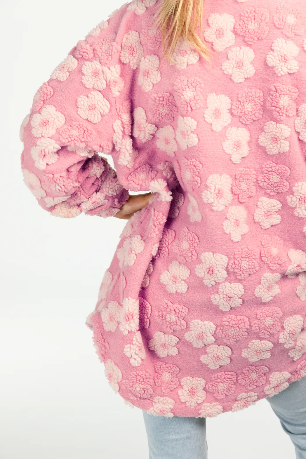 Kimmy fleecejakke - Rosa - Image 6