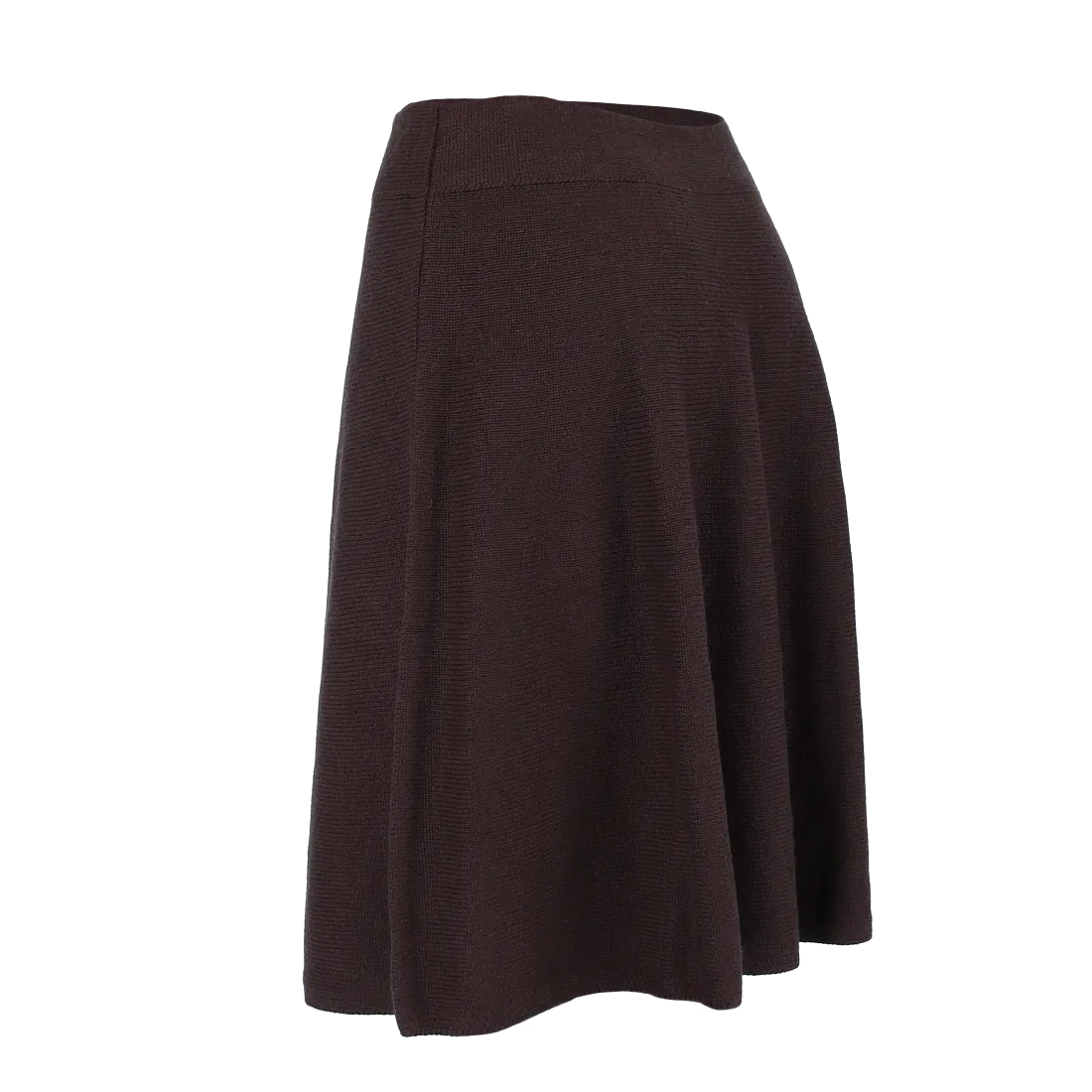 Kine strikket skjørt - Brun - Image 3