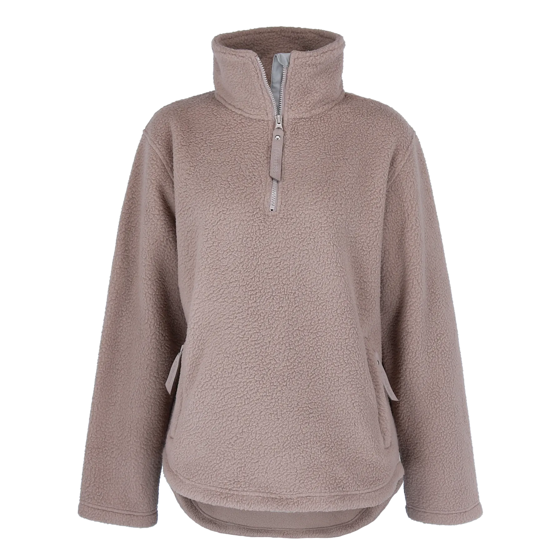 Kourtney teddy fleecejakke - Beige
