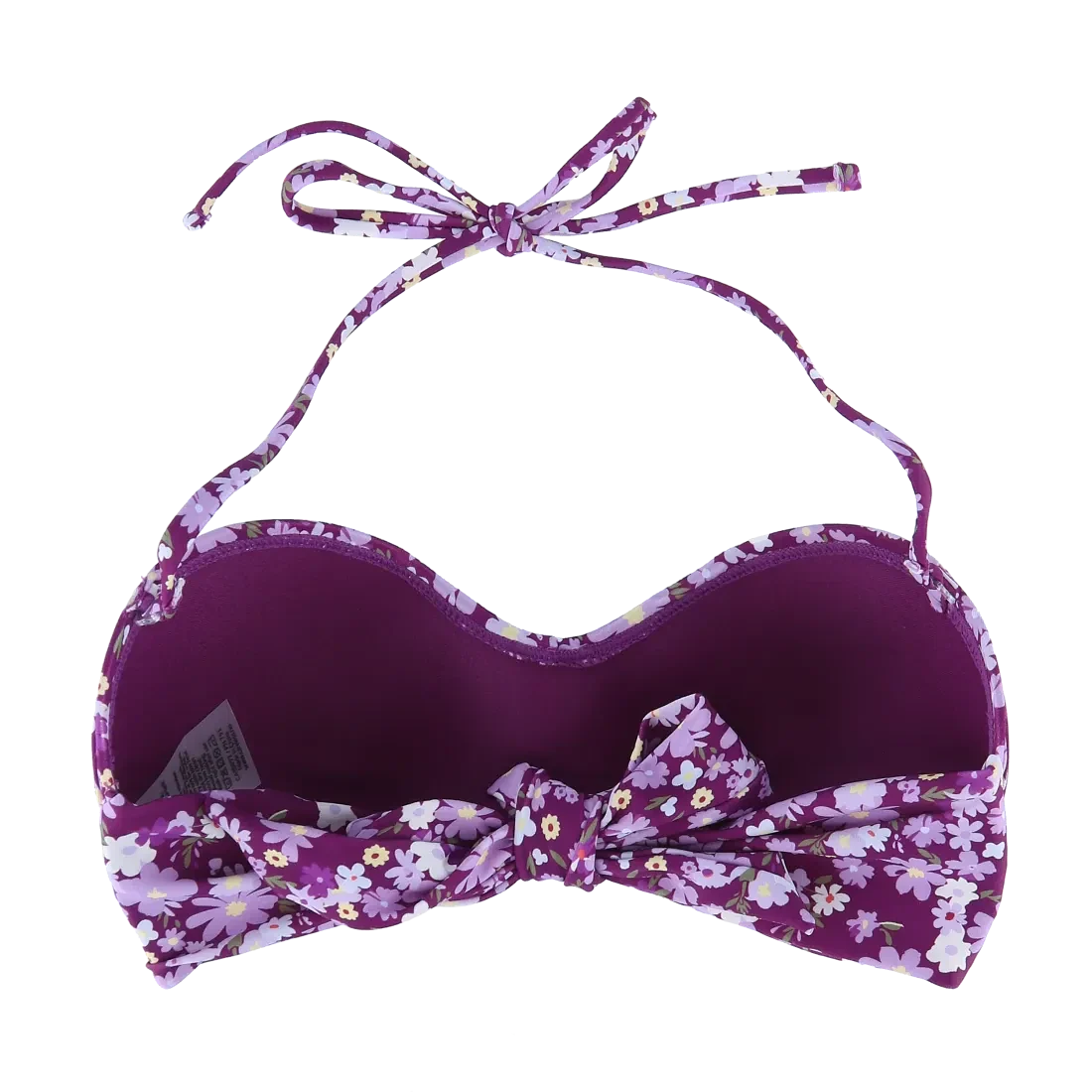 Kypros bikinitopp - Mørkelilla - Flower Boom Groups - Image 11