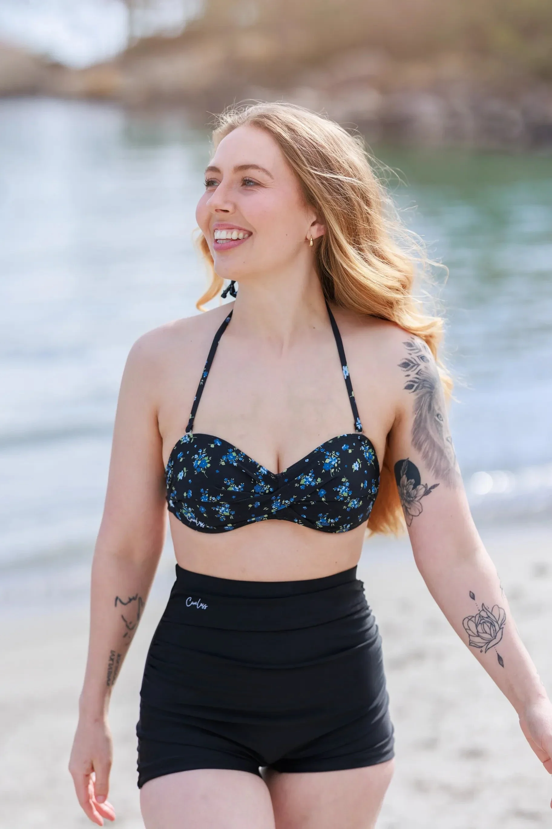 Kypros bikinitopp -  Svart - Secret Garden - Image 8