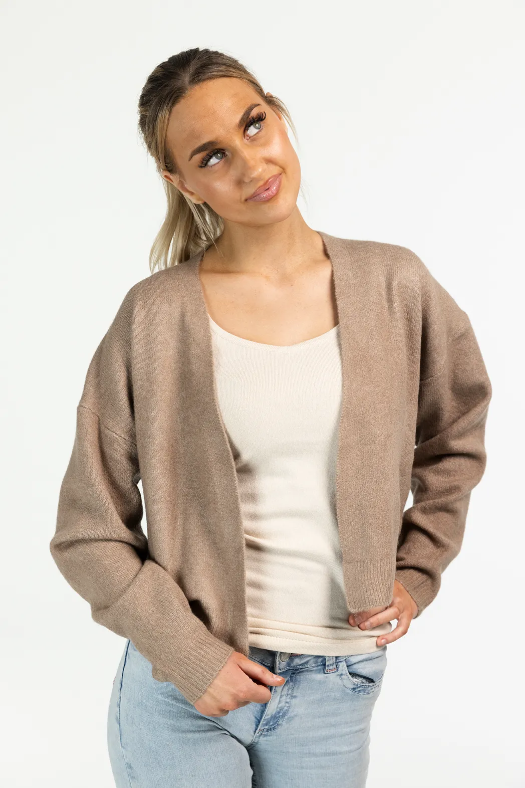 Lene Cardigan - Beige - Image 3