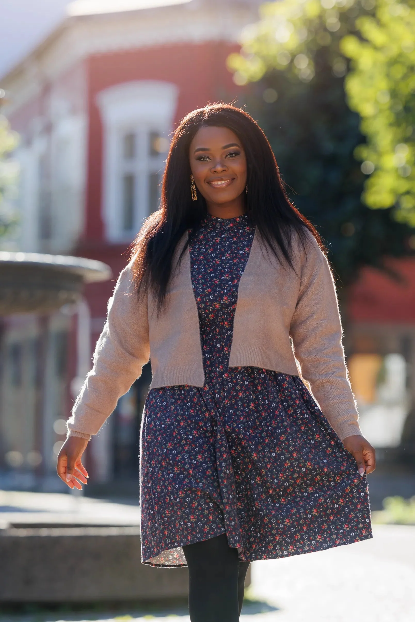 Lene Cardigan - Beige - Image 4
