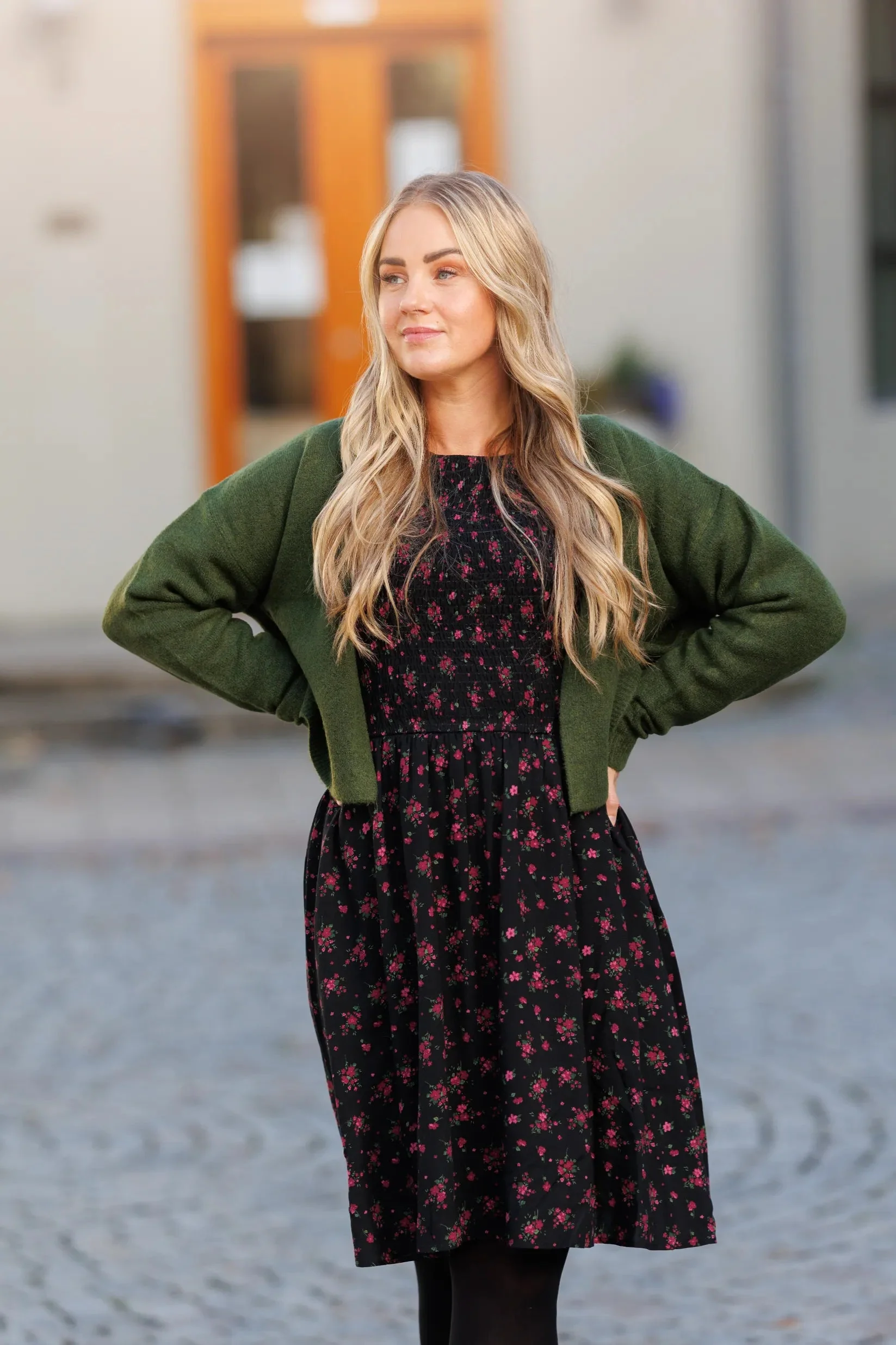 Lene Cardigan - Mørk grønn - Image 6