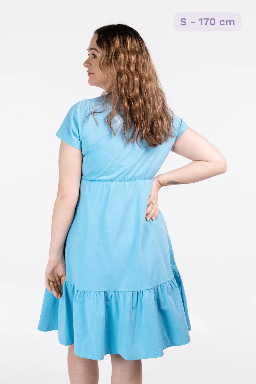 Lilje kjole - Lys blå - Image 3