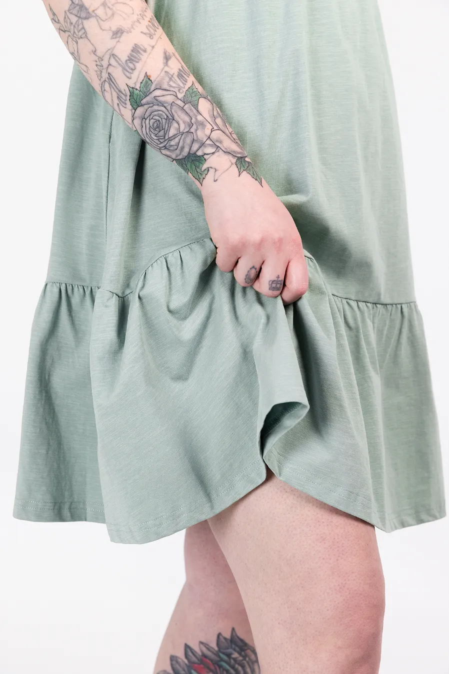 Lilje kjole - Lys grønn - Image 5