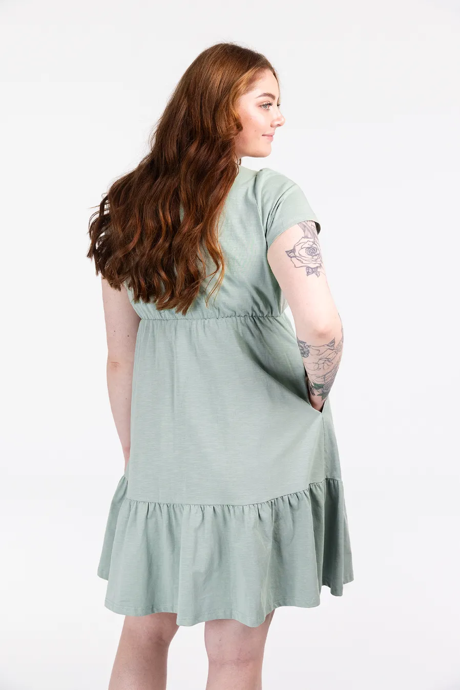 Lilje kjole - Lys grønn - Image 7