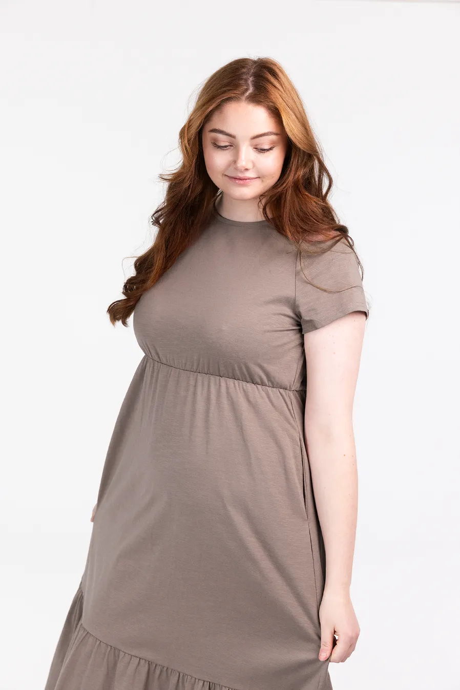 Lilje maxikjole - Beige - Image 4