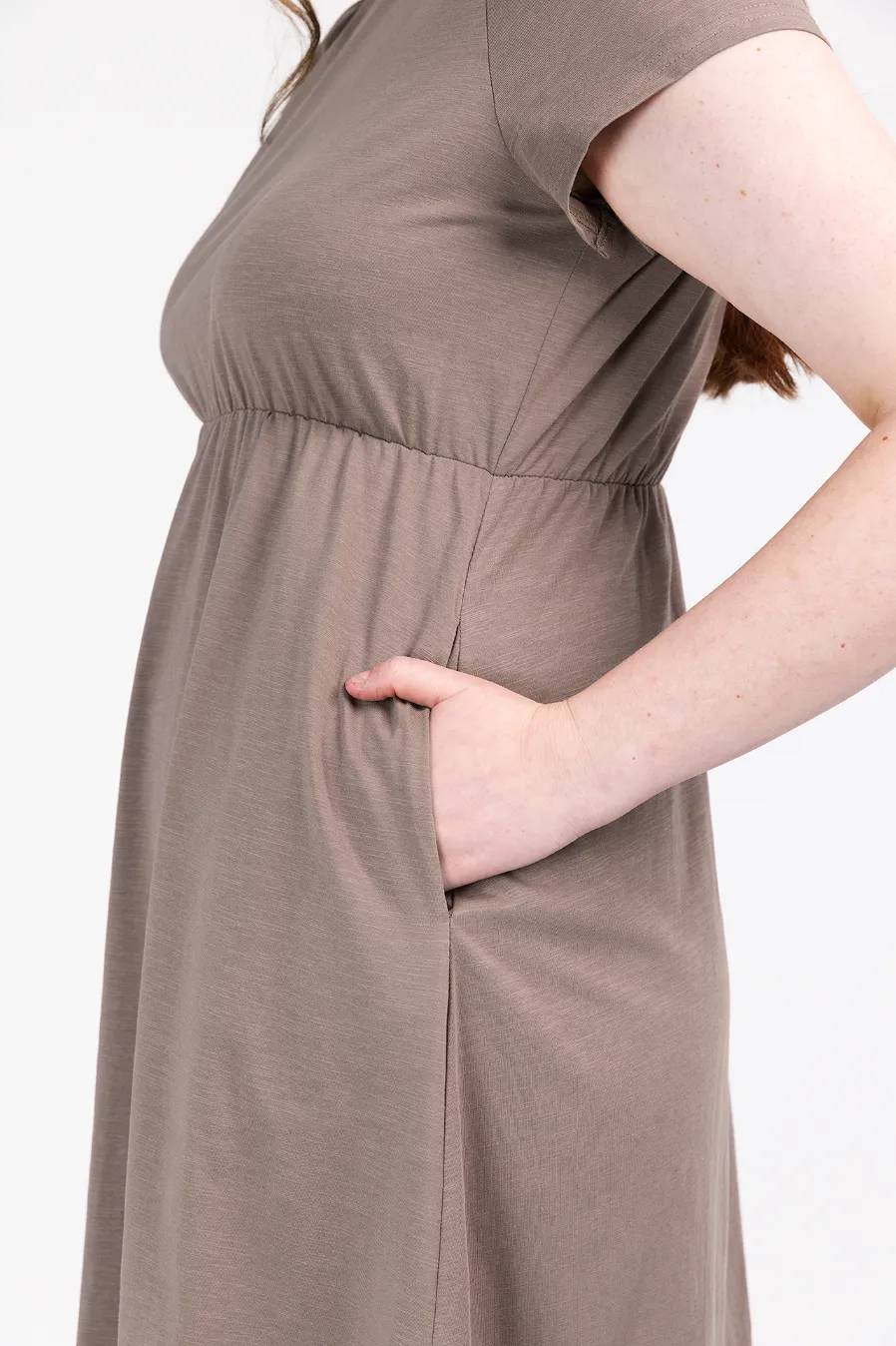 Lilje maxikjole - Beige - Image 5