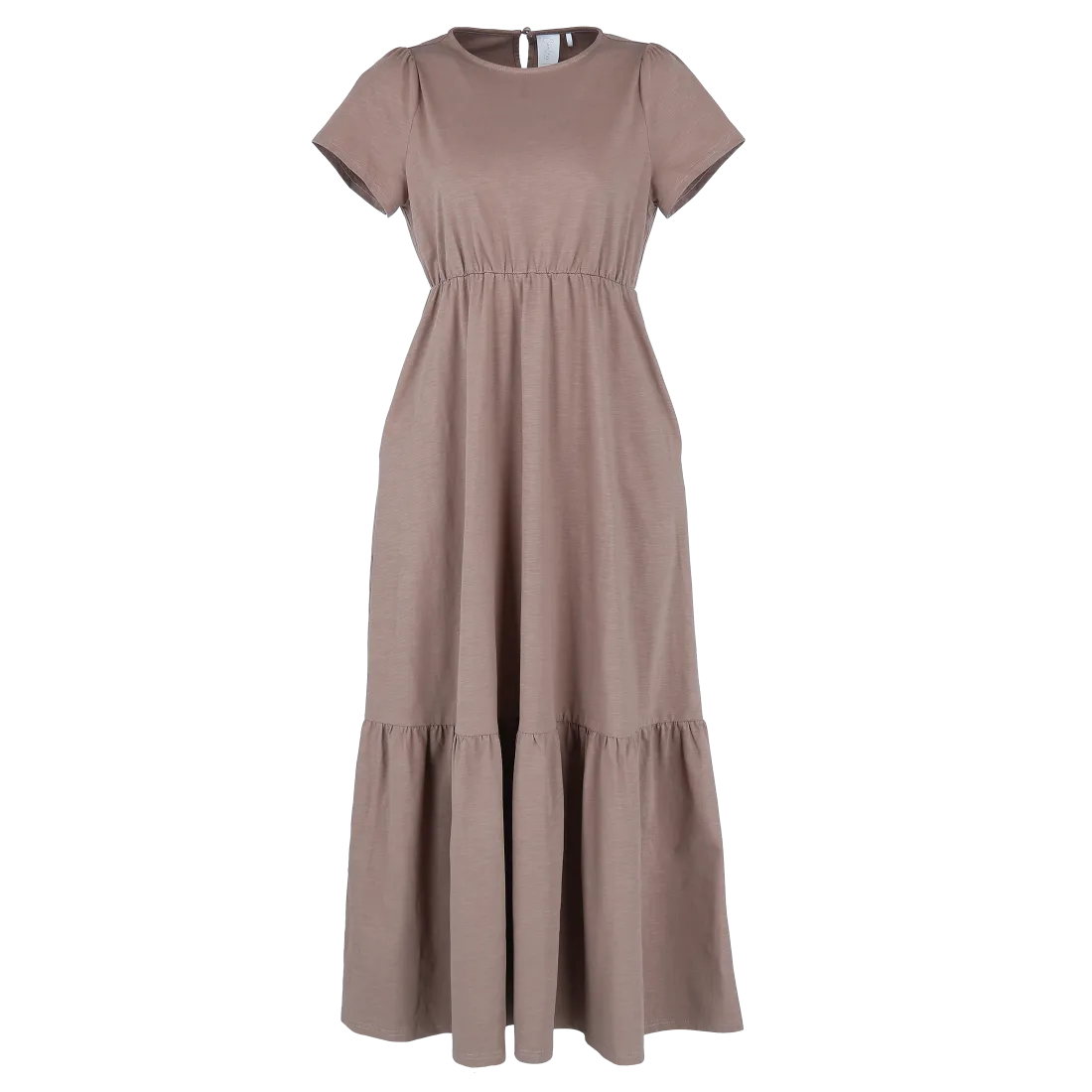 Lilje maxikjole - Beige - Image 9