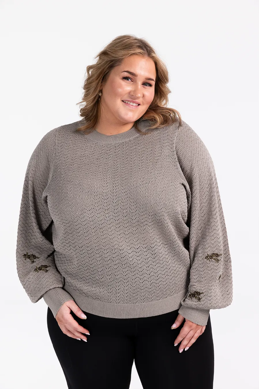 Line genser - Beige