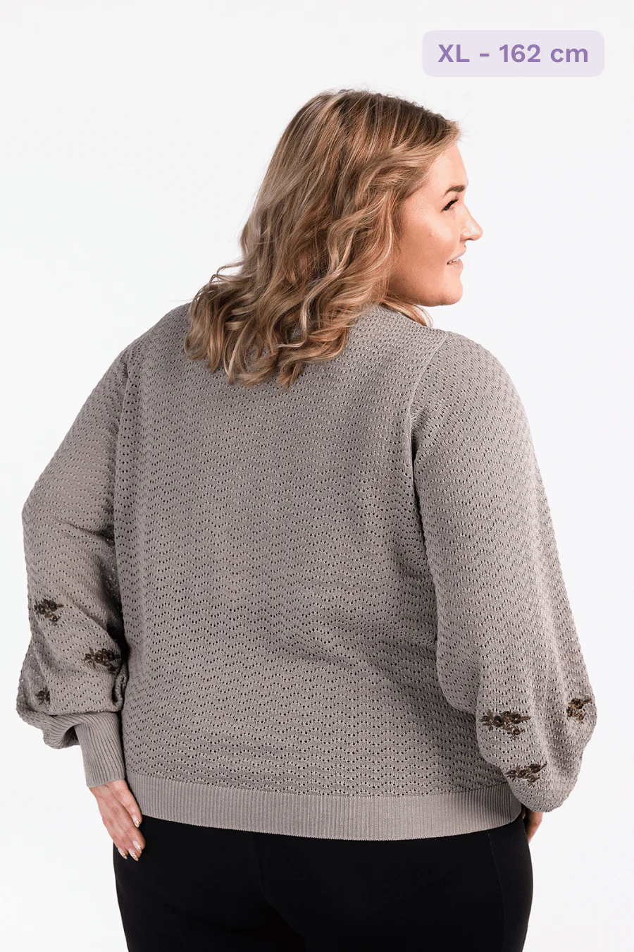 Line genser - Beige - Image 2