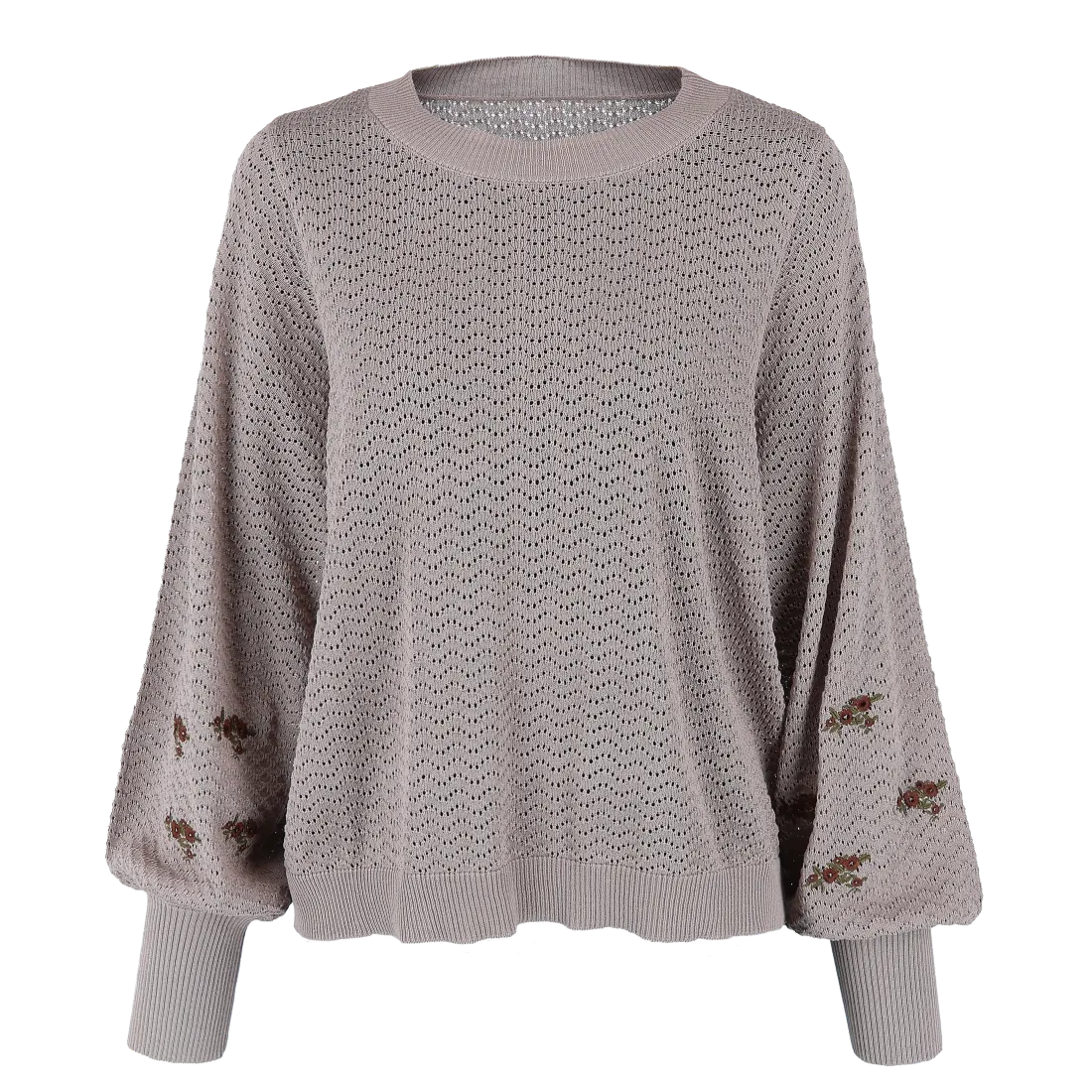 Line genser - Beige - Image 7