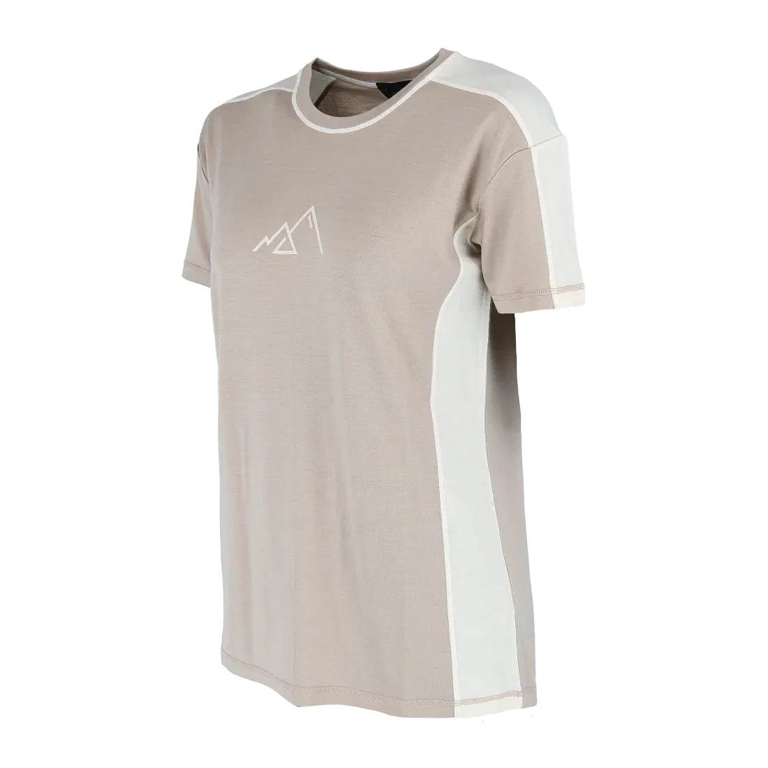 Lygna merinoull t-skjorte - Beige - Image 7