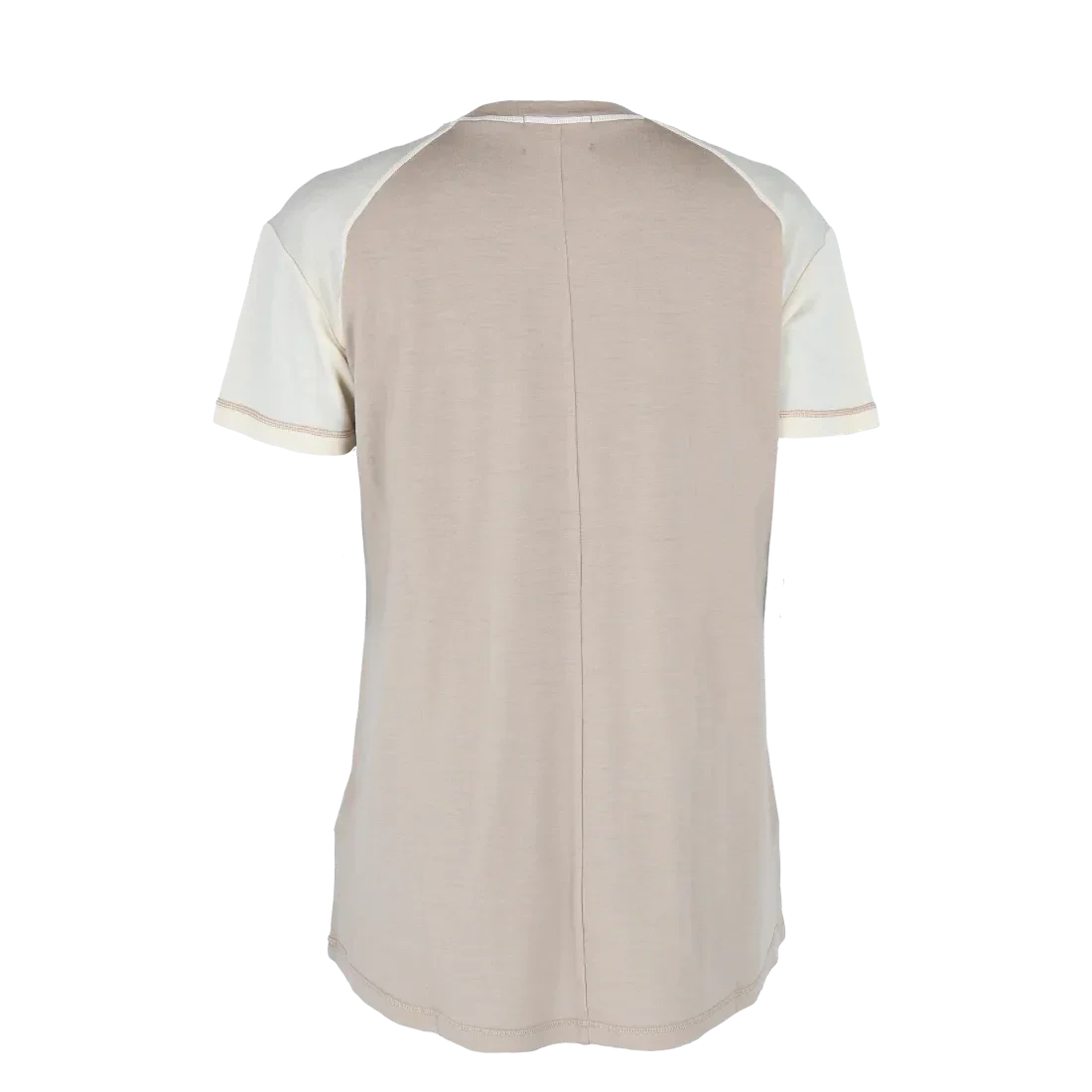 Lygna merinoull t-skjorte - Beige - Image 8