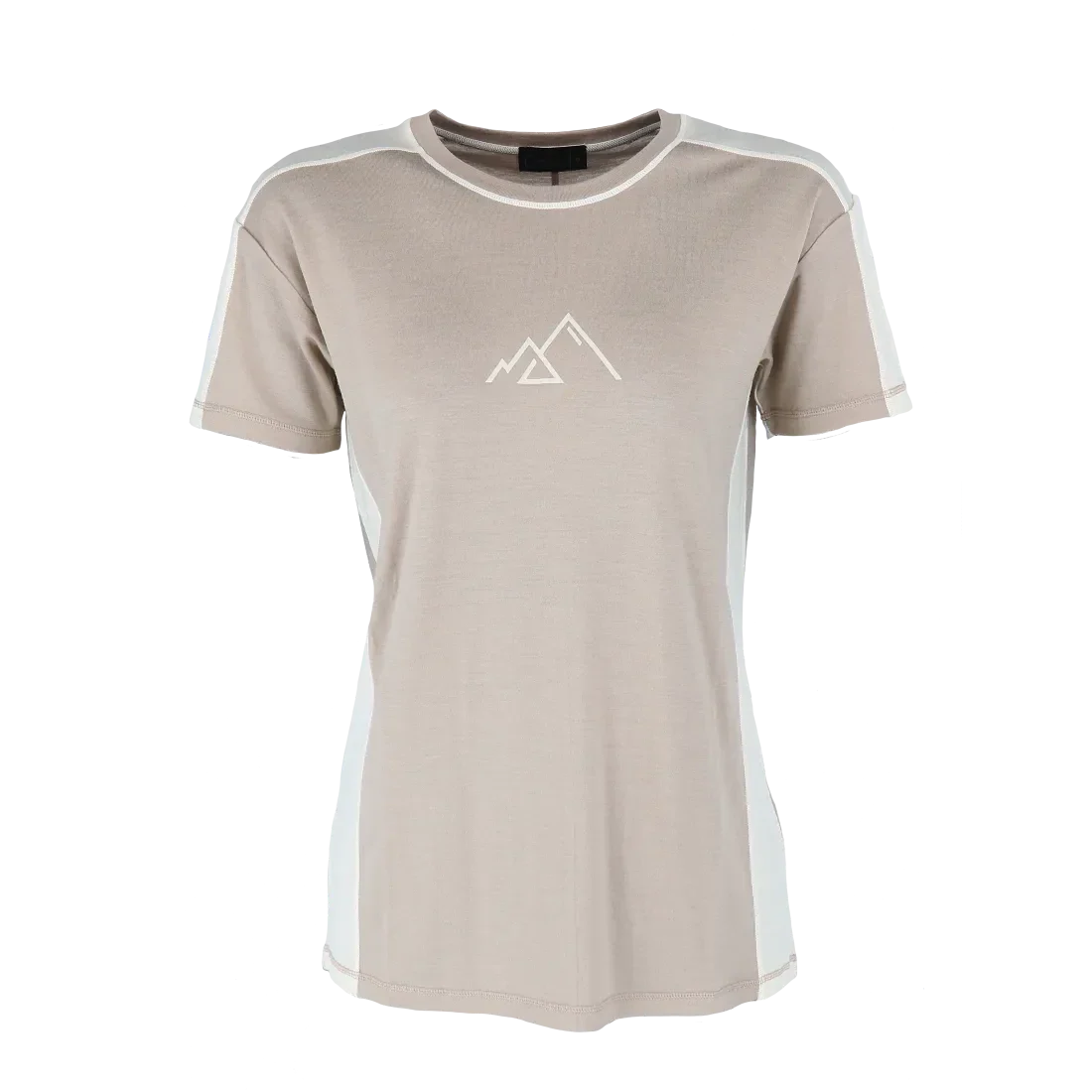 Lygna merinoull t-skjorte - Beige - Image 9