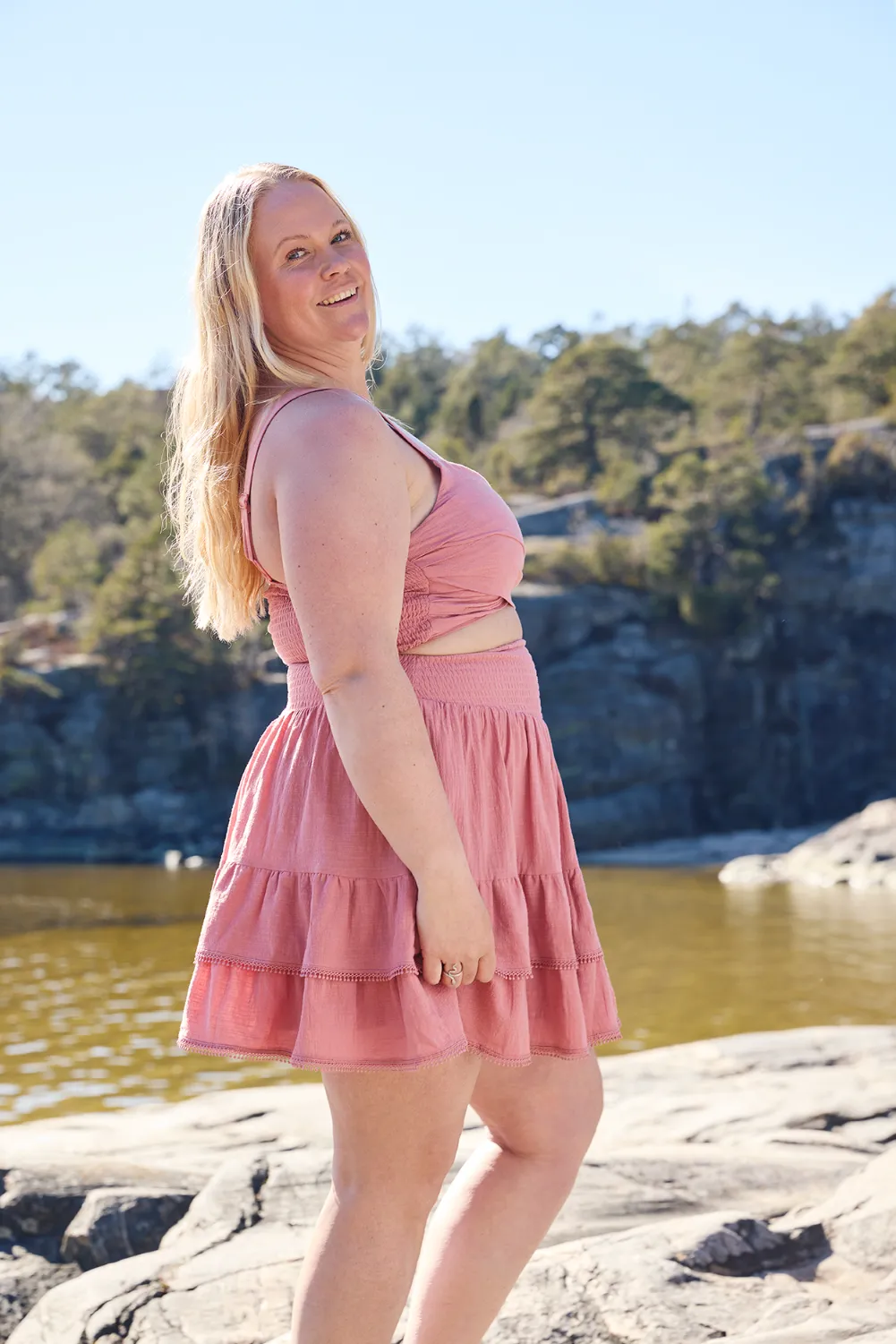 Madikken skjørt - Dusty Rose - Image 7