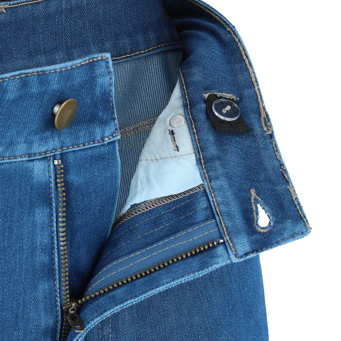 Malin High Waist Mom Jeans tall - Mørk denimblå - Image 11