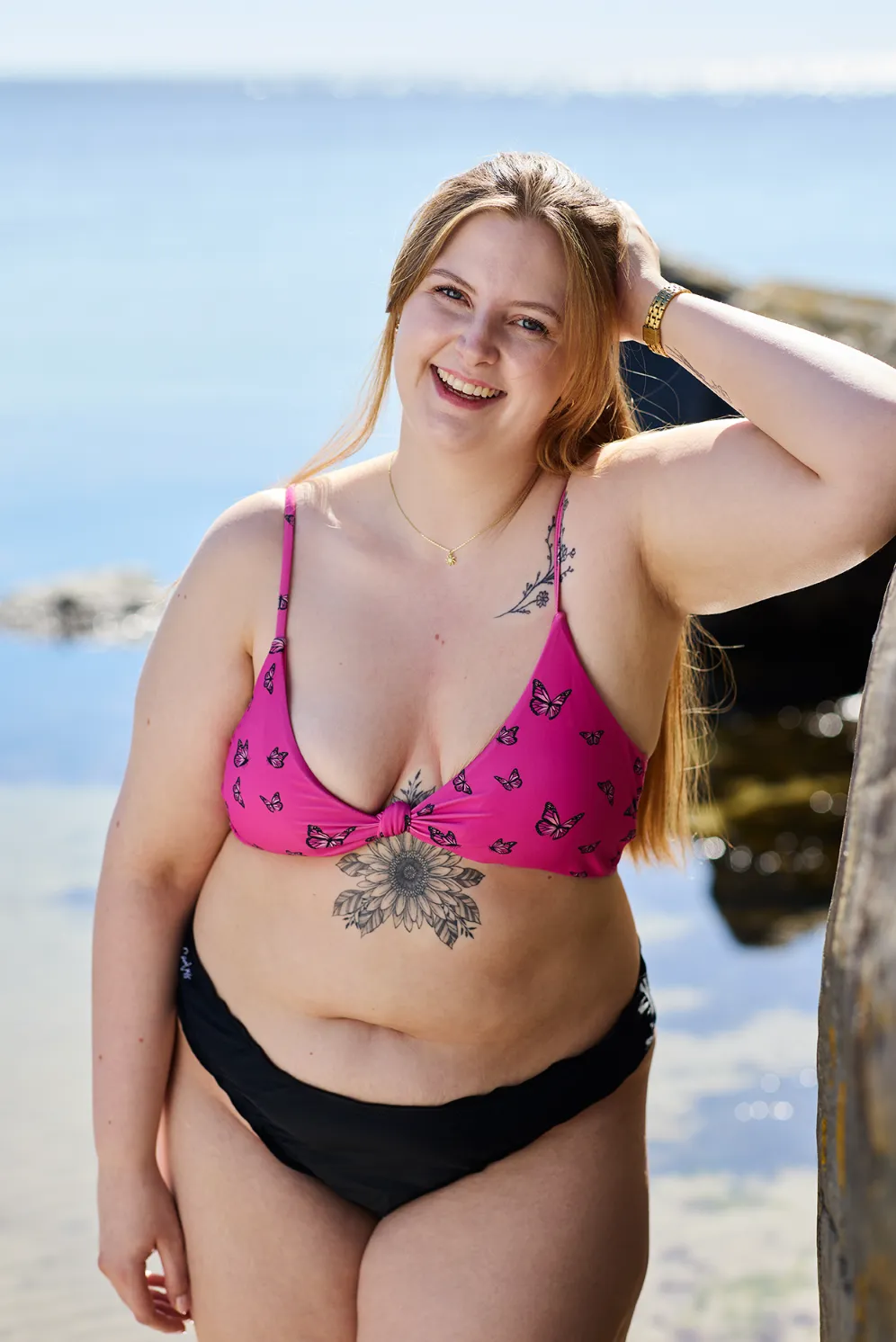 Malta bikinitopp - Rosa