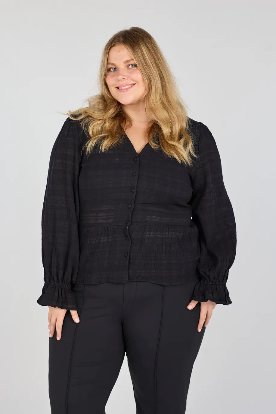 Mari Bluse - Svart