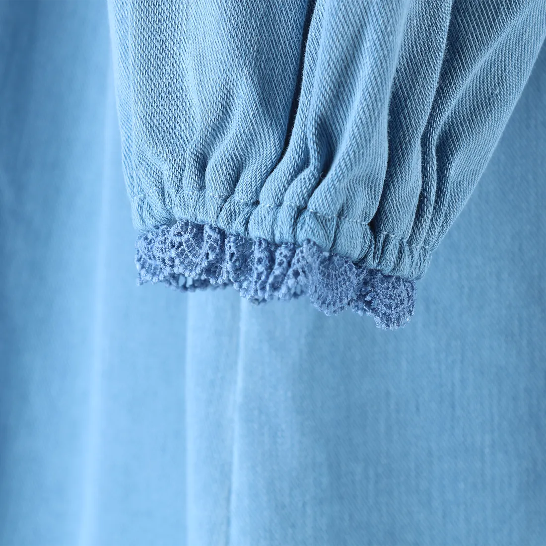 Mathea denimkjole - Lys denimblå - Image 13