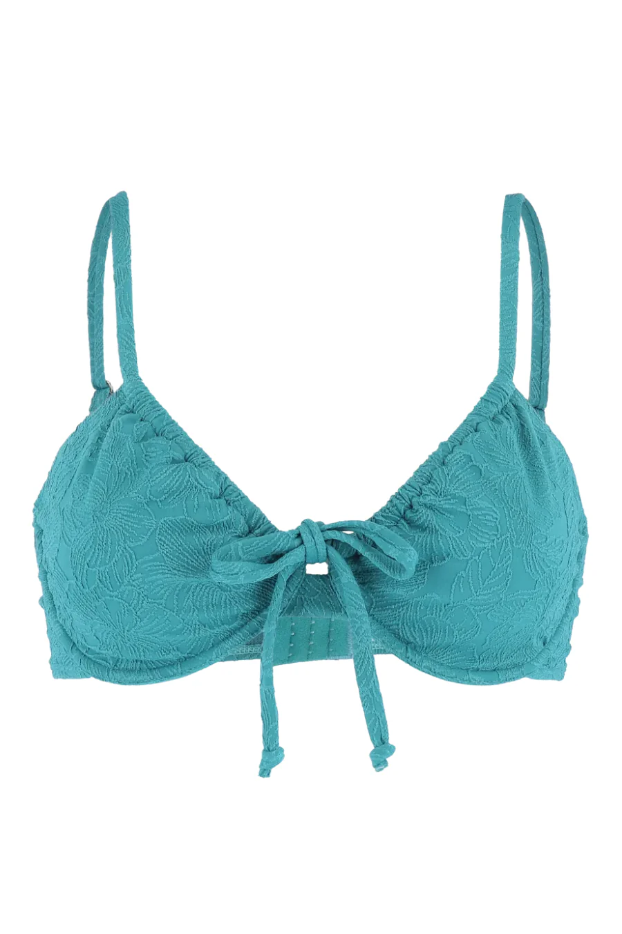 Maui bikinitopp tekstur - Laguneblå - Image 7