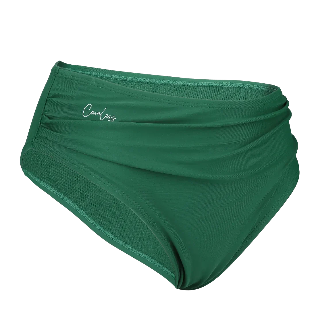 Mid waist bikinitruse - Mørkegrønn