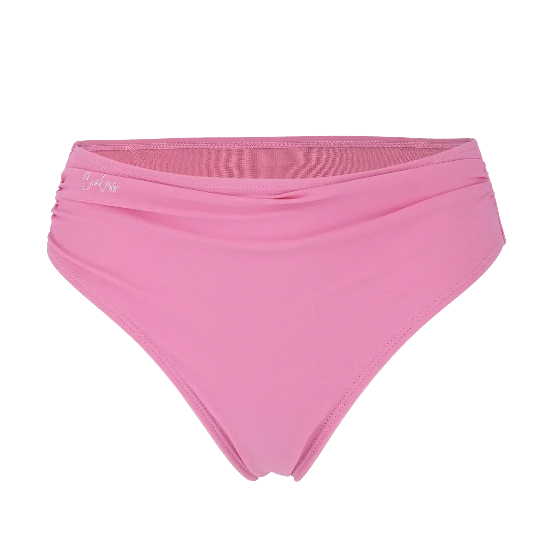 Mid Waist bikinitruse - Lyserosa - Image 2