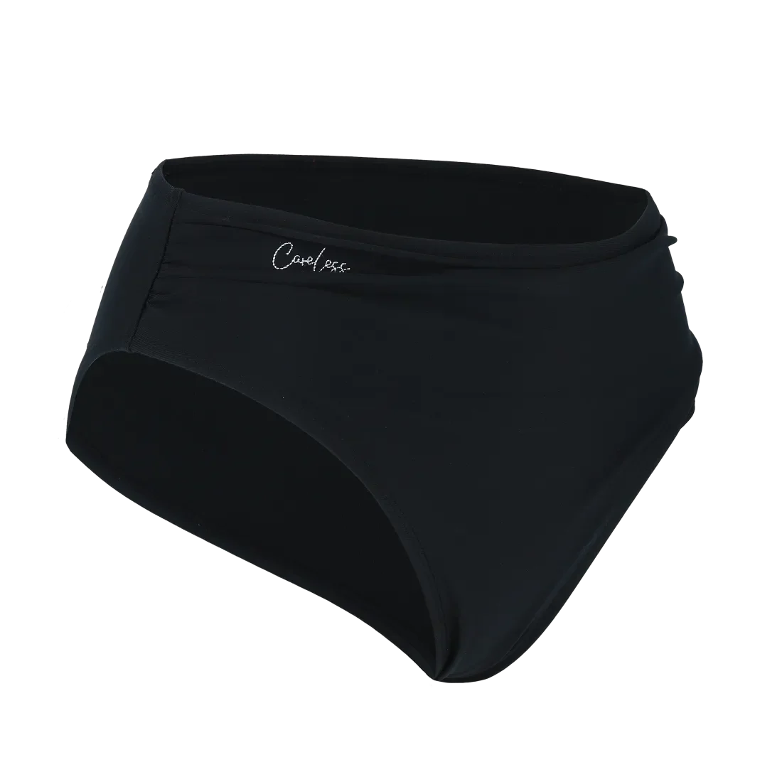 Mid Waist bikinitruse - Svart - Image 4