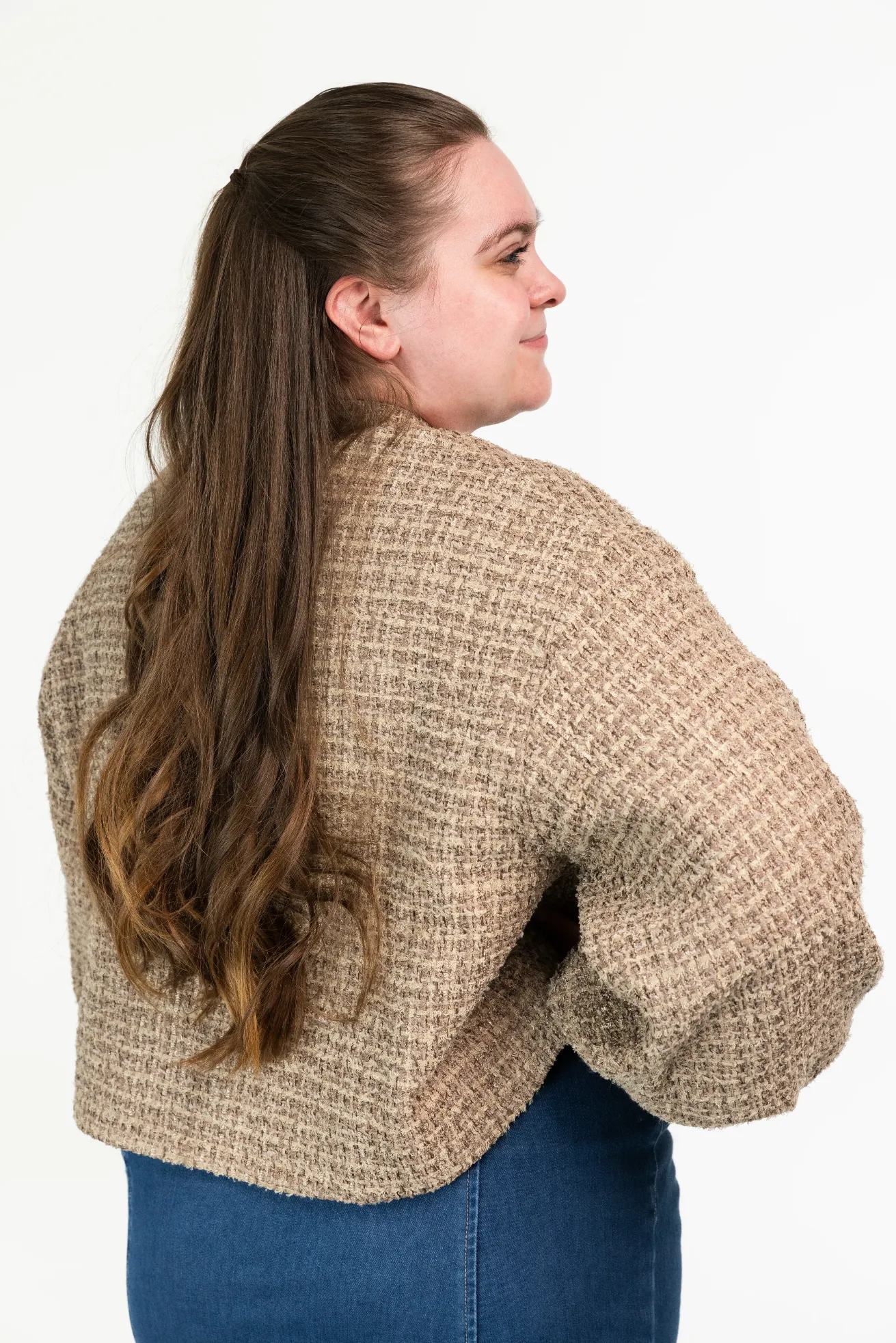Nora jakke - Beige - Image 6