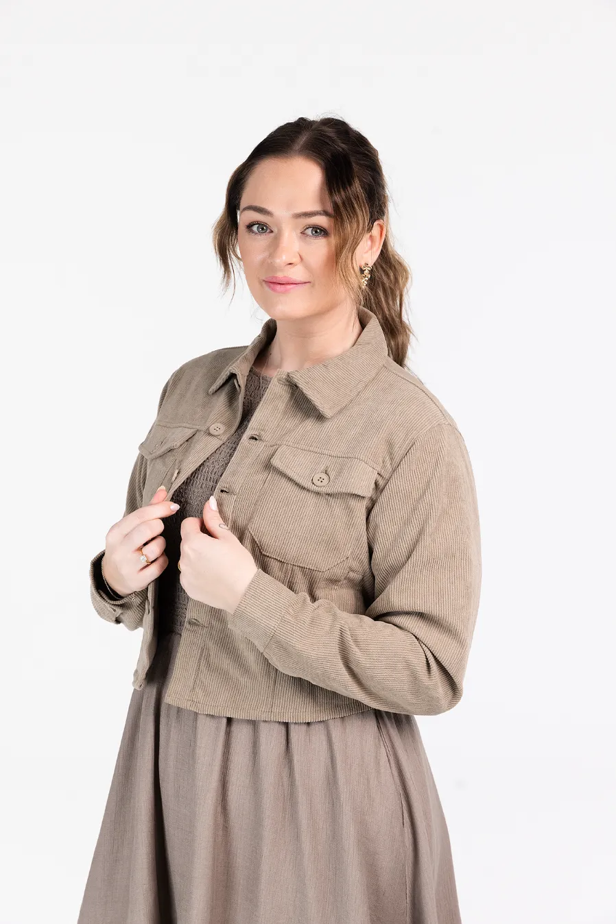 Othilie jakke - Beige - Image 3