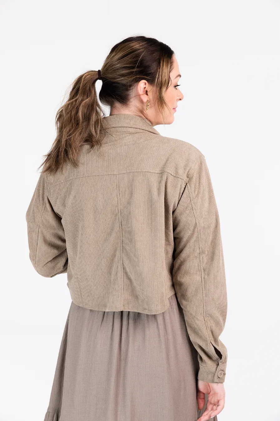 Othilie jakke - Beige - Image 4