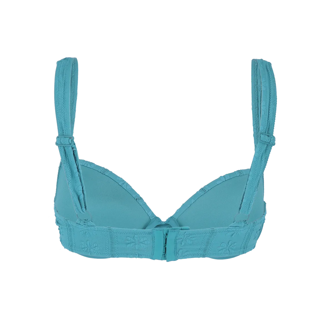 Parga bikinitopp tekstur - Laguneblå - Image 4